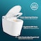 Bidetmate 6000 Series Bidet Toilet, Remote Control, Elongated, White BM-6000-E - alternate 7